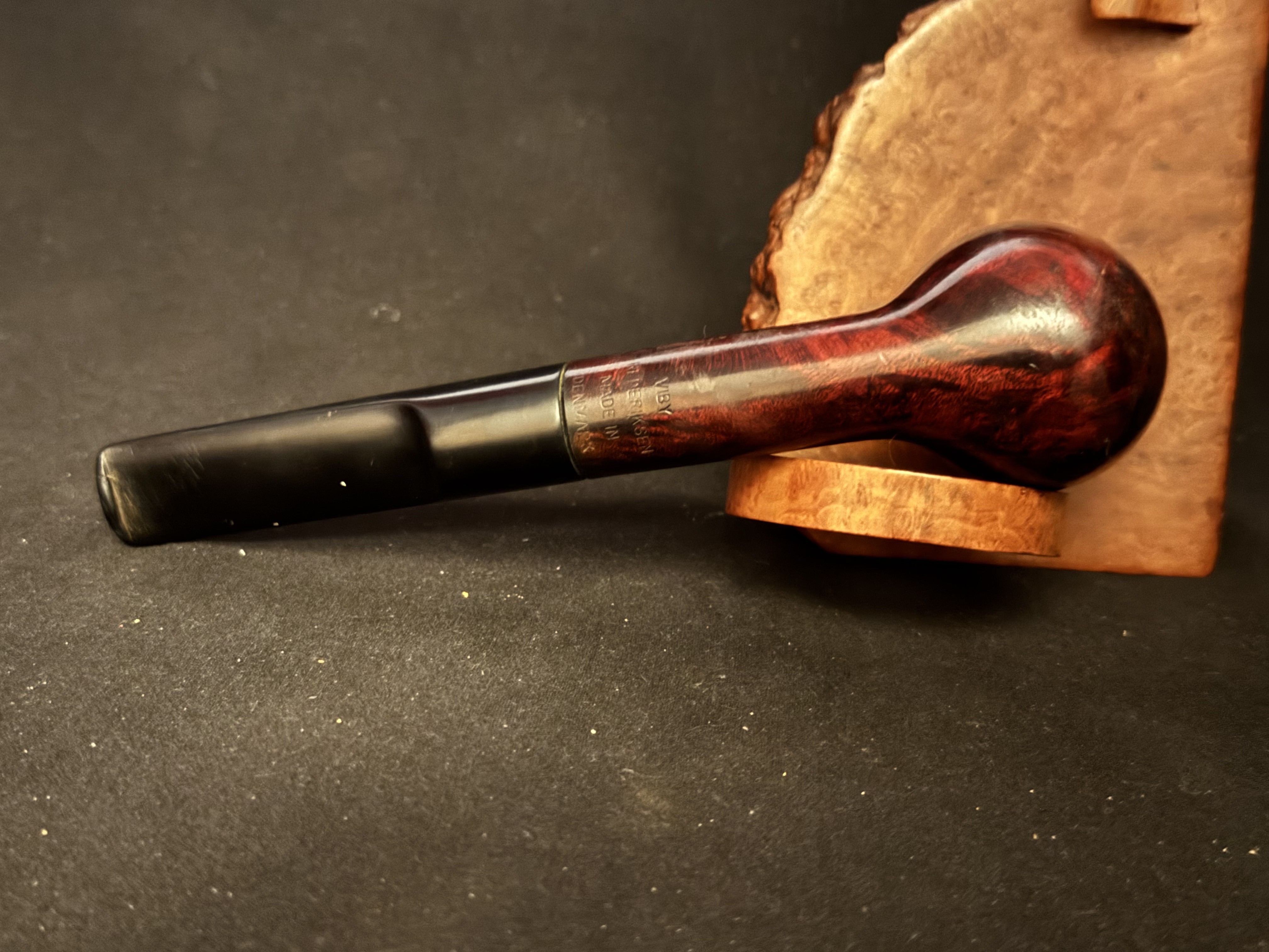 Viby Frederiksen Smooth Straight Billiard Red Briar Estate Pipe 6