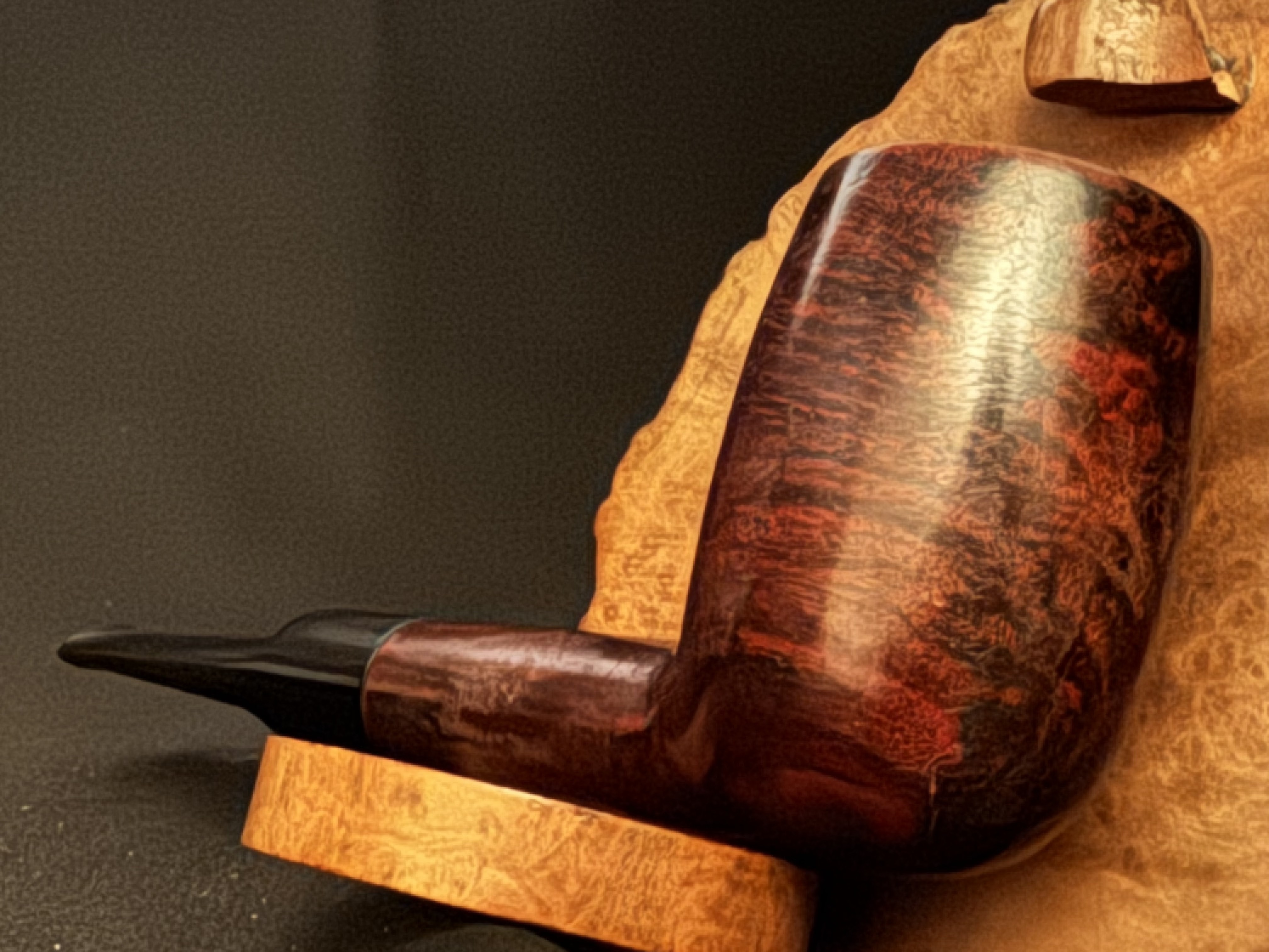 Viby Frederiksen Smooth Straight Billiard Red Briar Estate Pipe 7