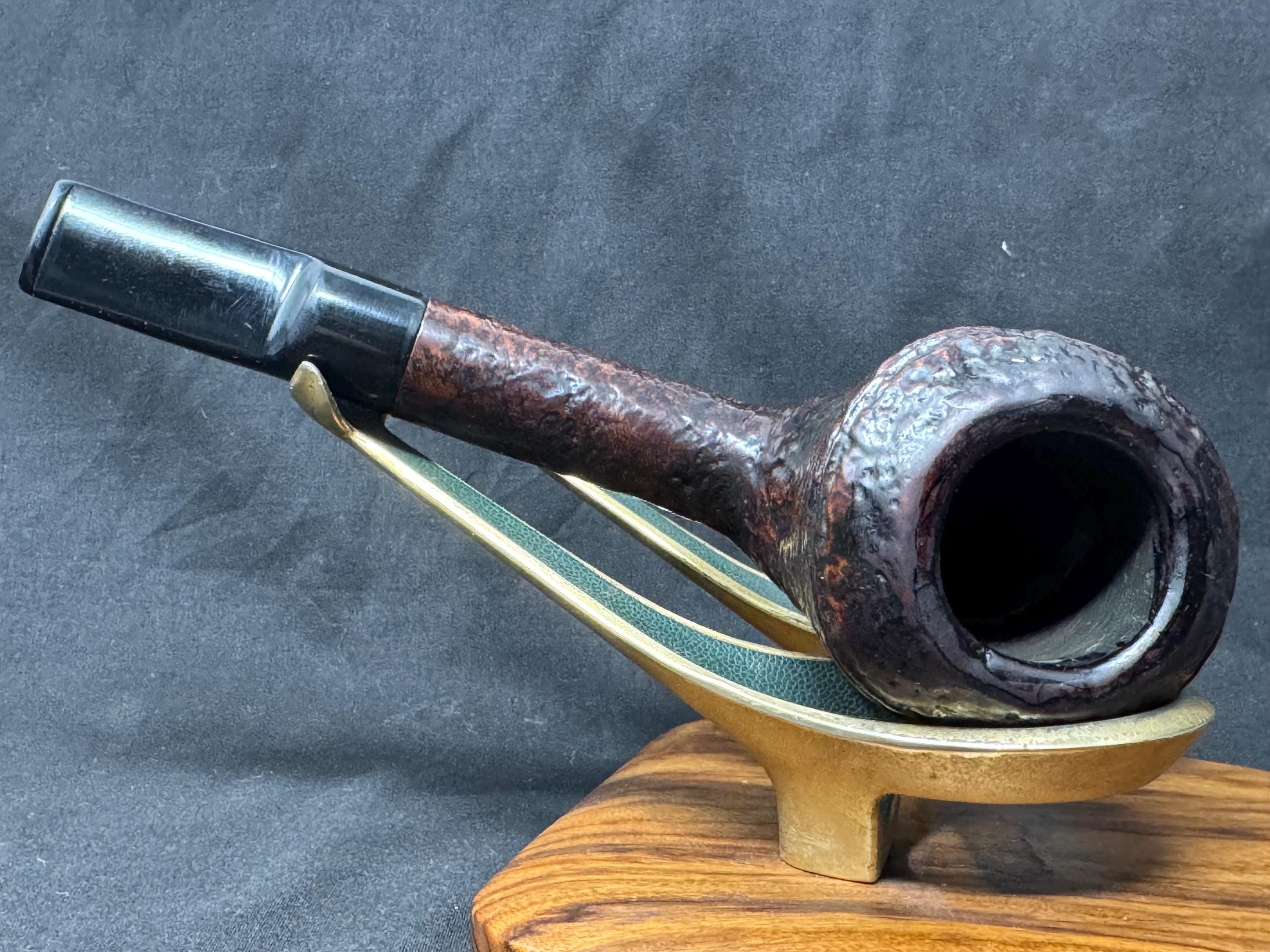 Vintage Savinelli Autograph G Pipe: Giancarlo's Sandblast Dublin Rhodesian 3