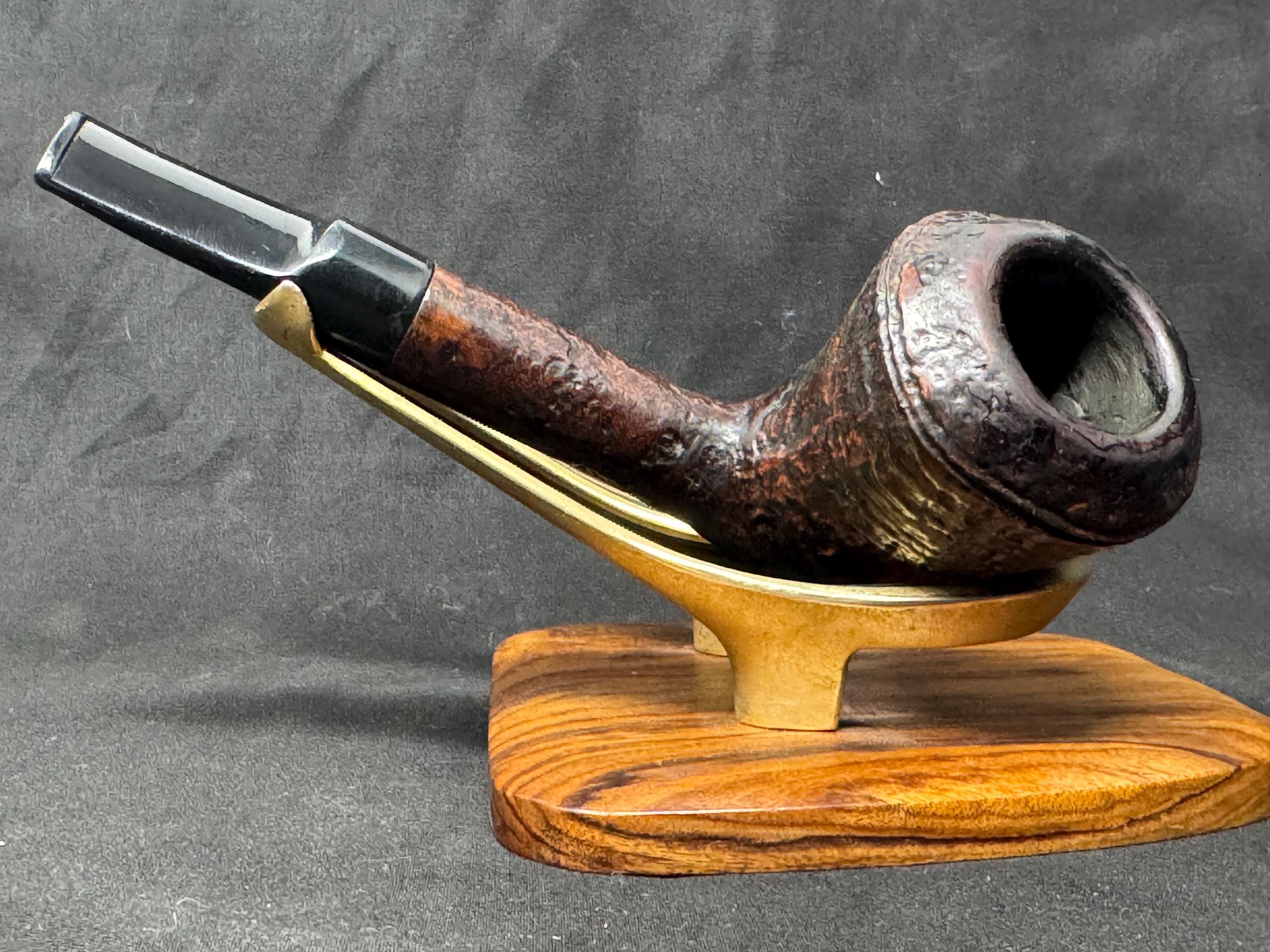 Vintage Savinelli Autograph G Pipe: Giancarlo's Sandblast Dublin Rhodesian 5