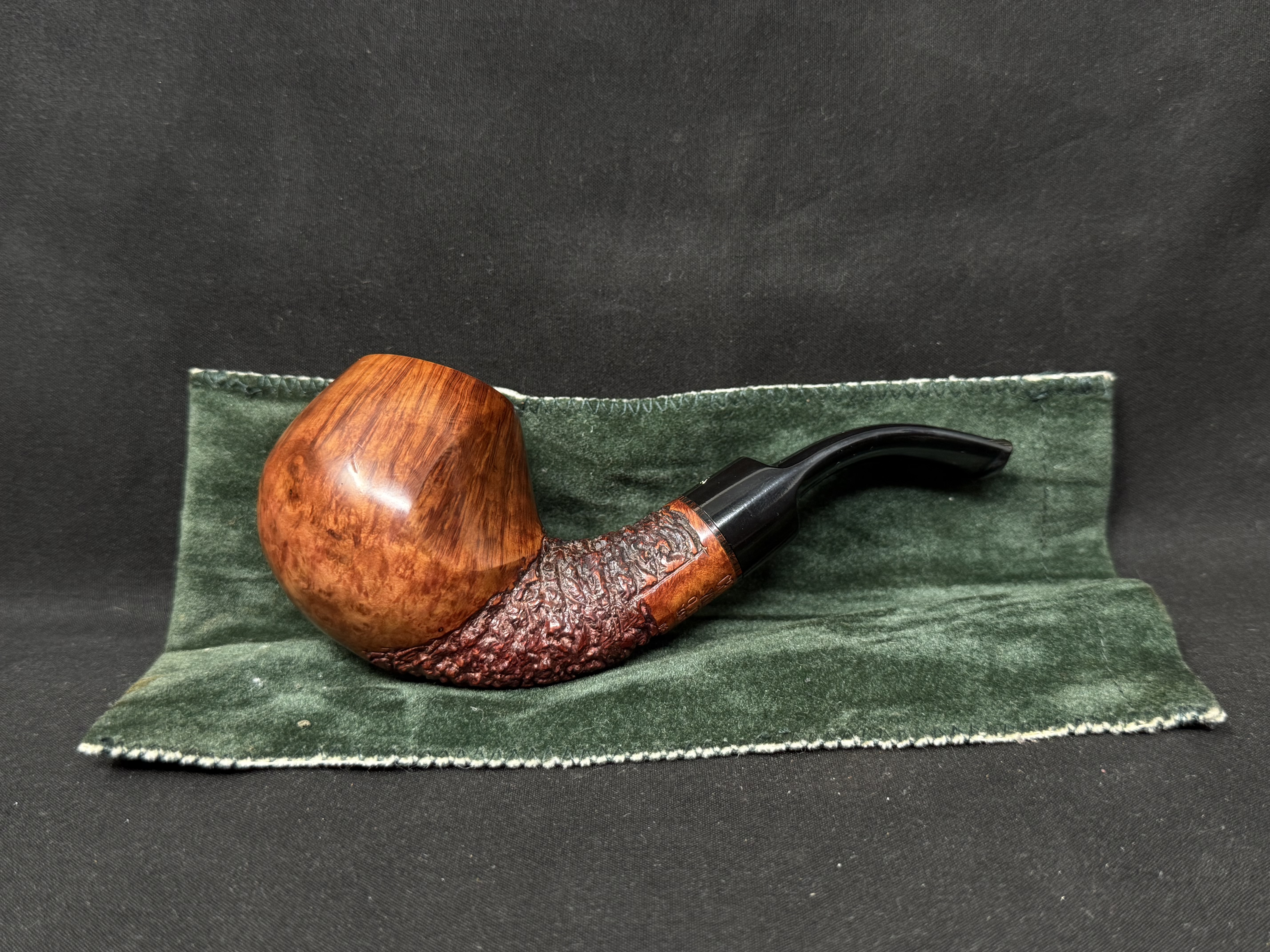 Winslow Crown Viking 9mm Bent Apple Estate Pipe