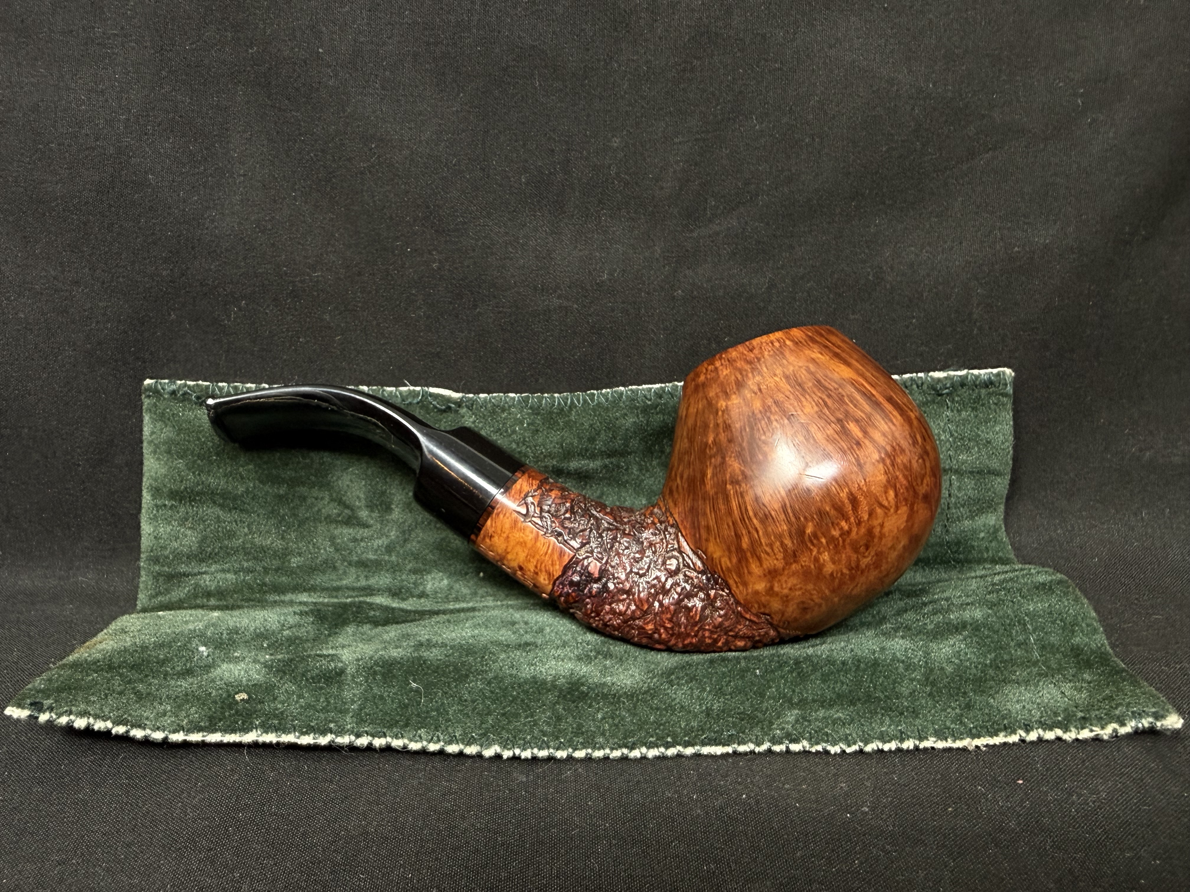 Winslow Crown Viking 9mm Bent Apple Estate Pipe 3