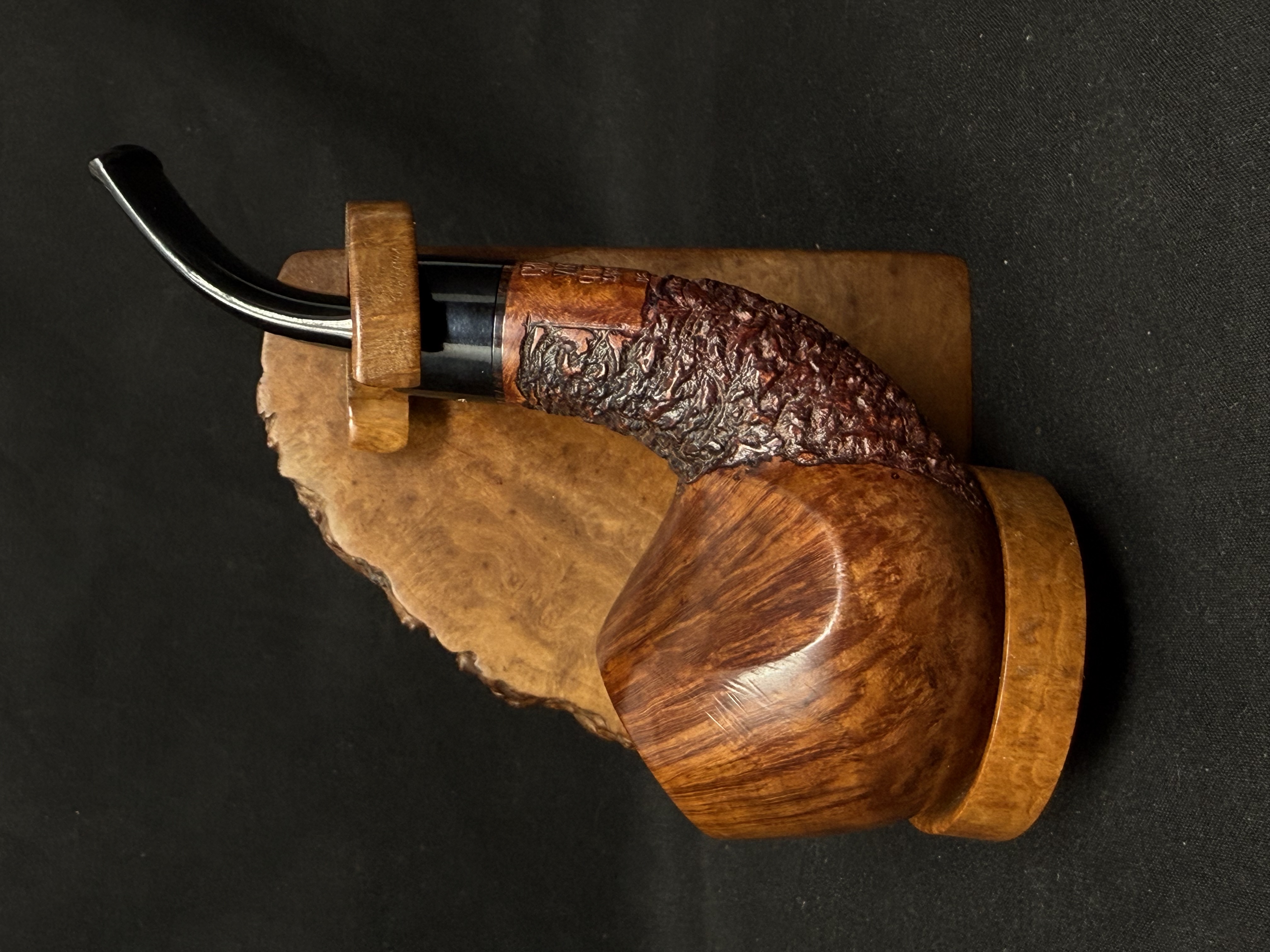 Winslow Crown Viking 9mm Bent Apple Estate Pipe 7