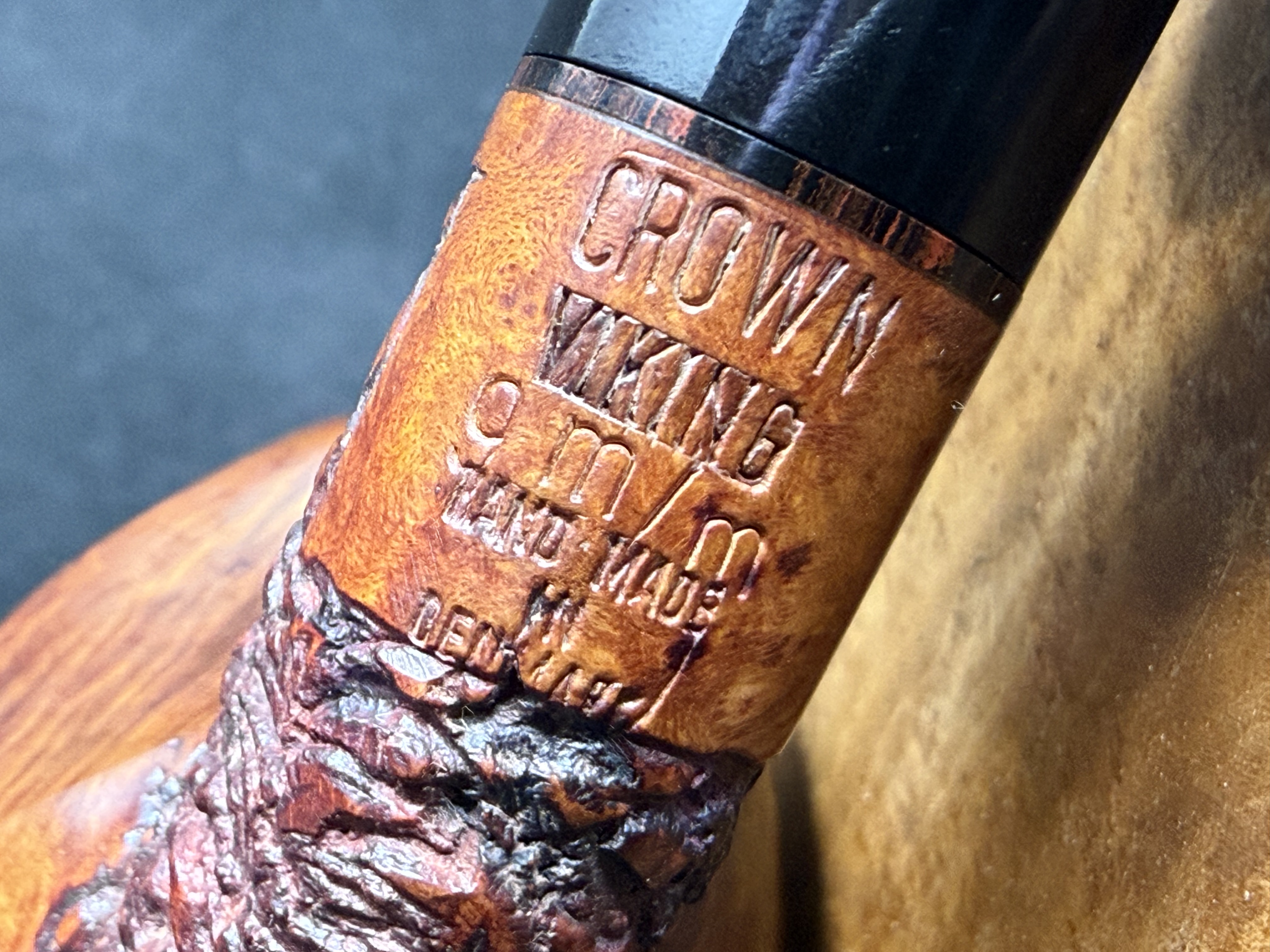 Winslow Crown Viking 9mm Bent Apple Estate Pipe 10