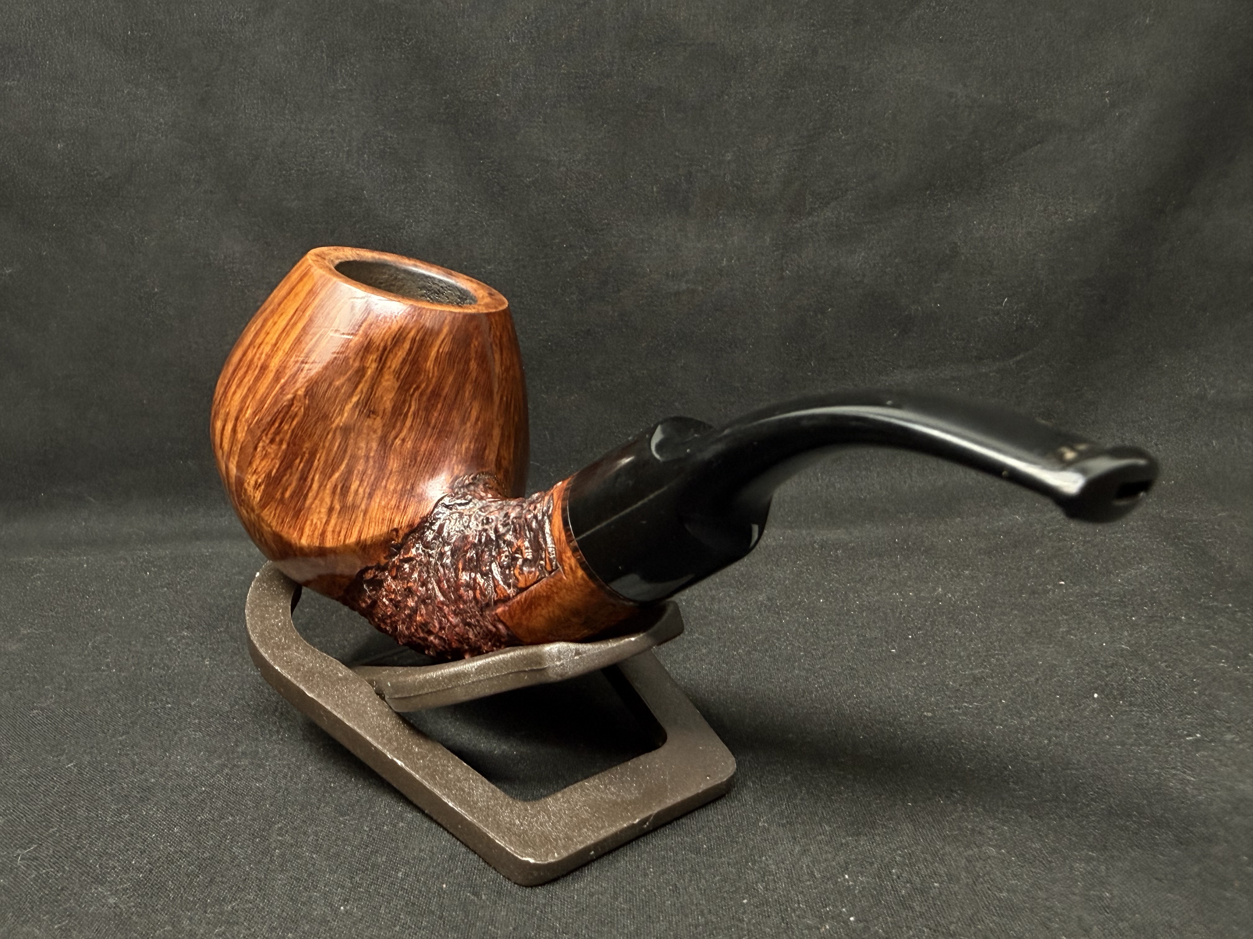 Winslow Crown Viking 9mm Bent Apple Estate Pipe 12