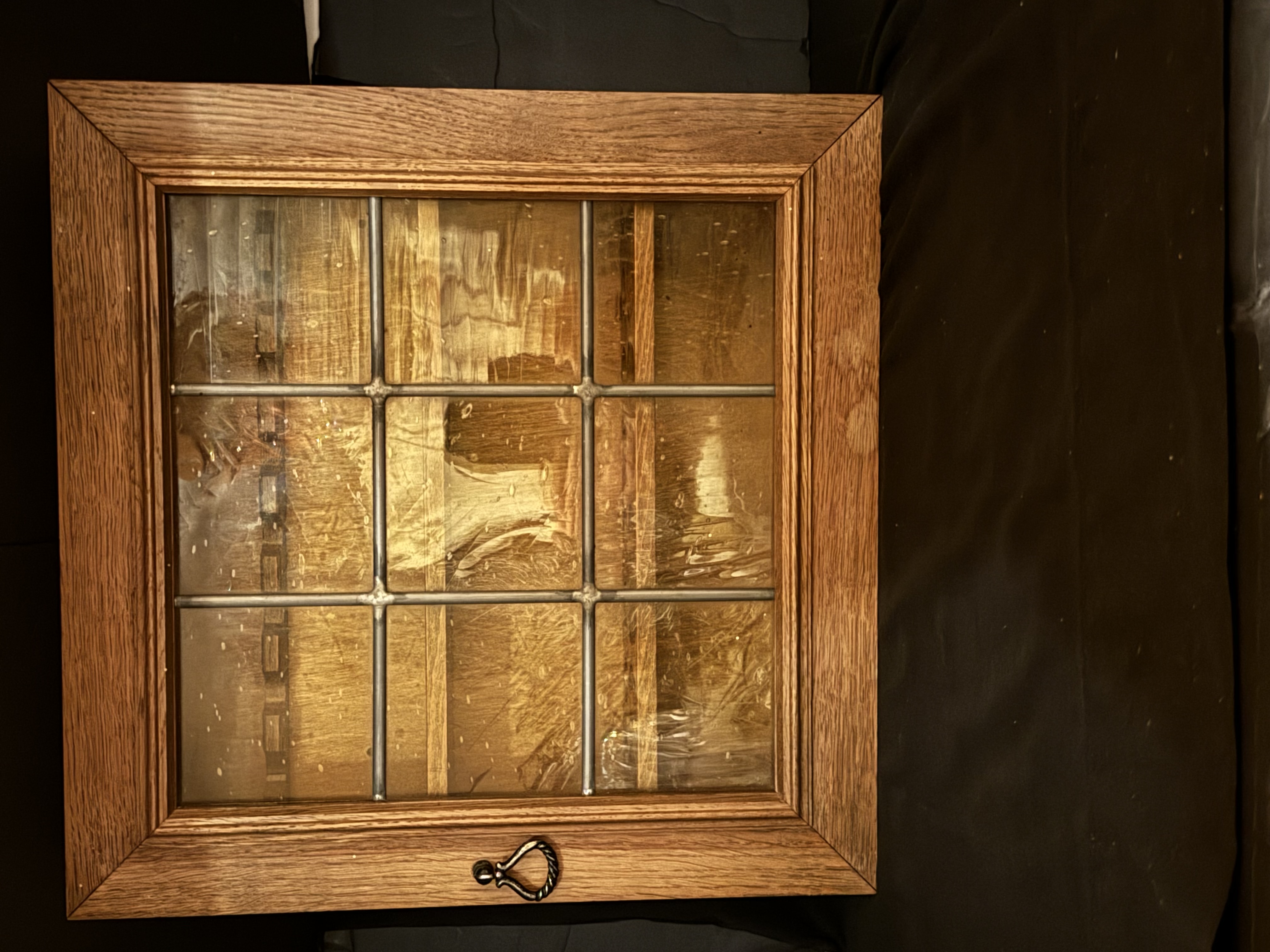 Glass & Acrylic Pipe Display Cabinet for 24 Pipes