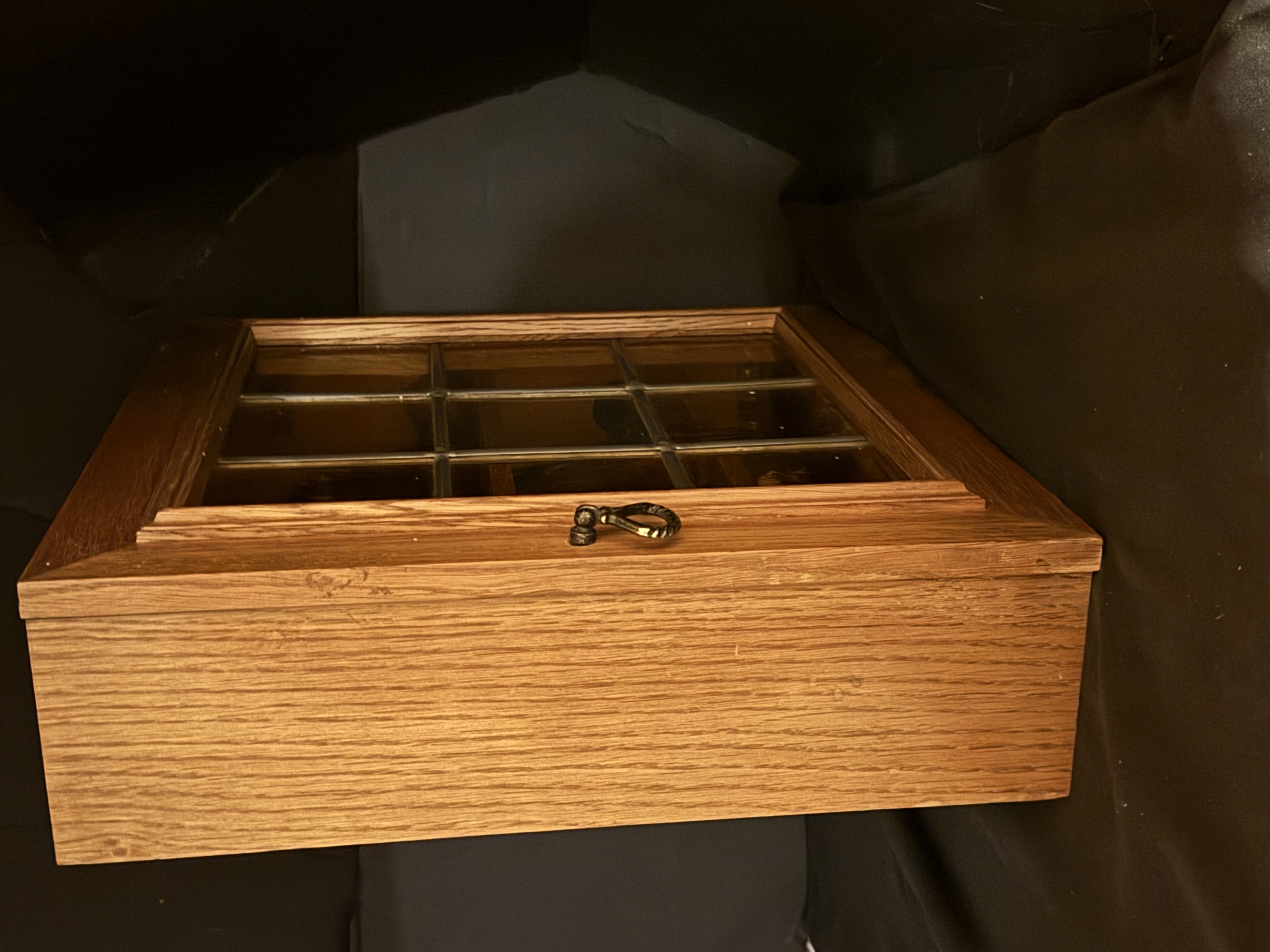 Glass & Acrylic Pipe Display Cabinet for 24 Pipes 5