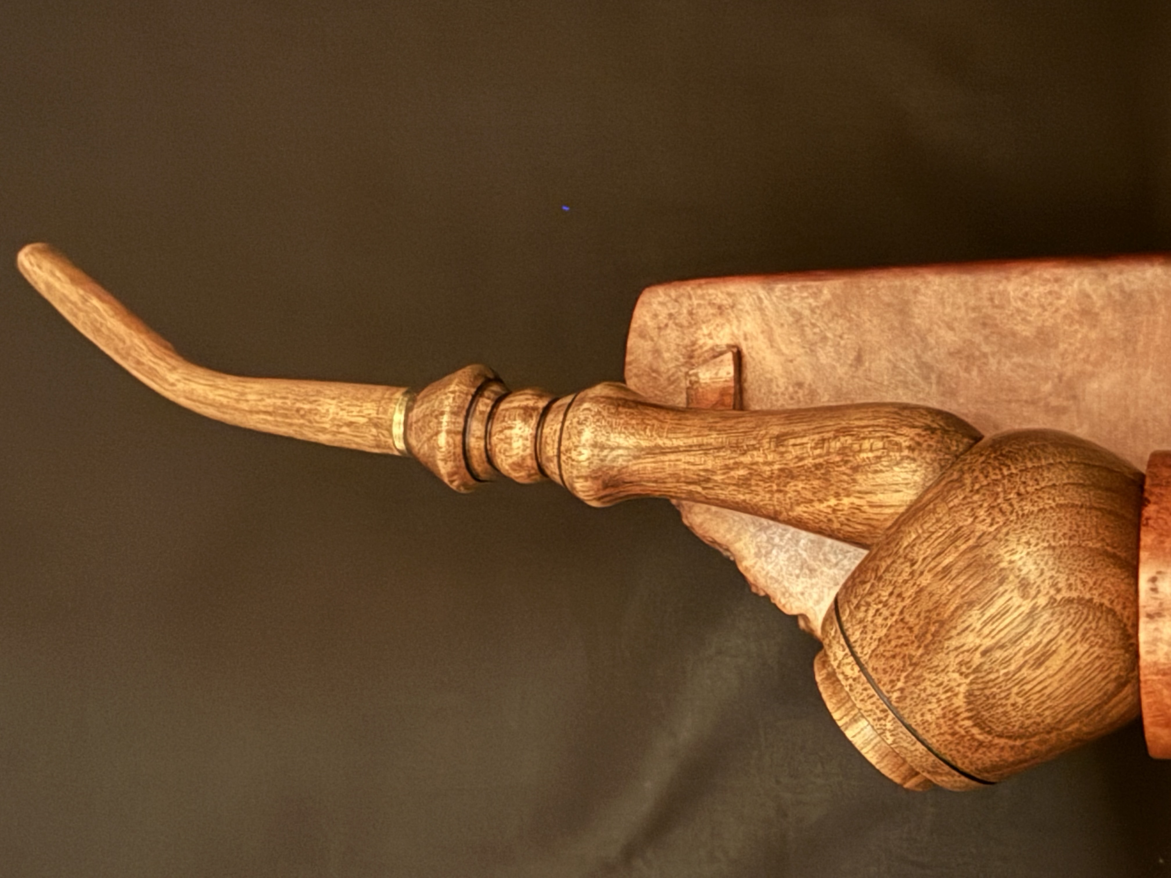 Natural Wood Churchwarden Estate Pipe