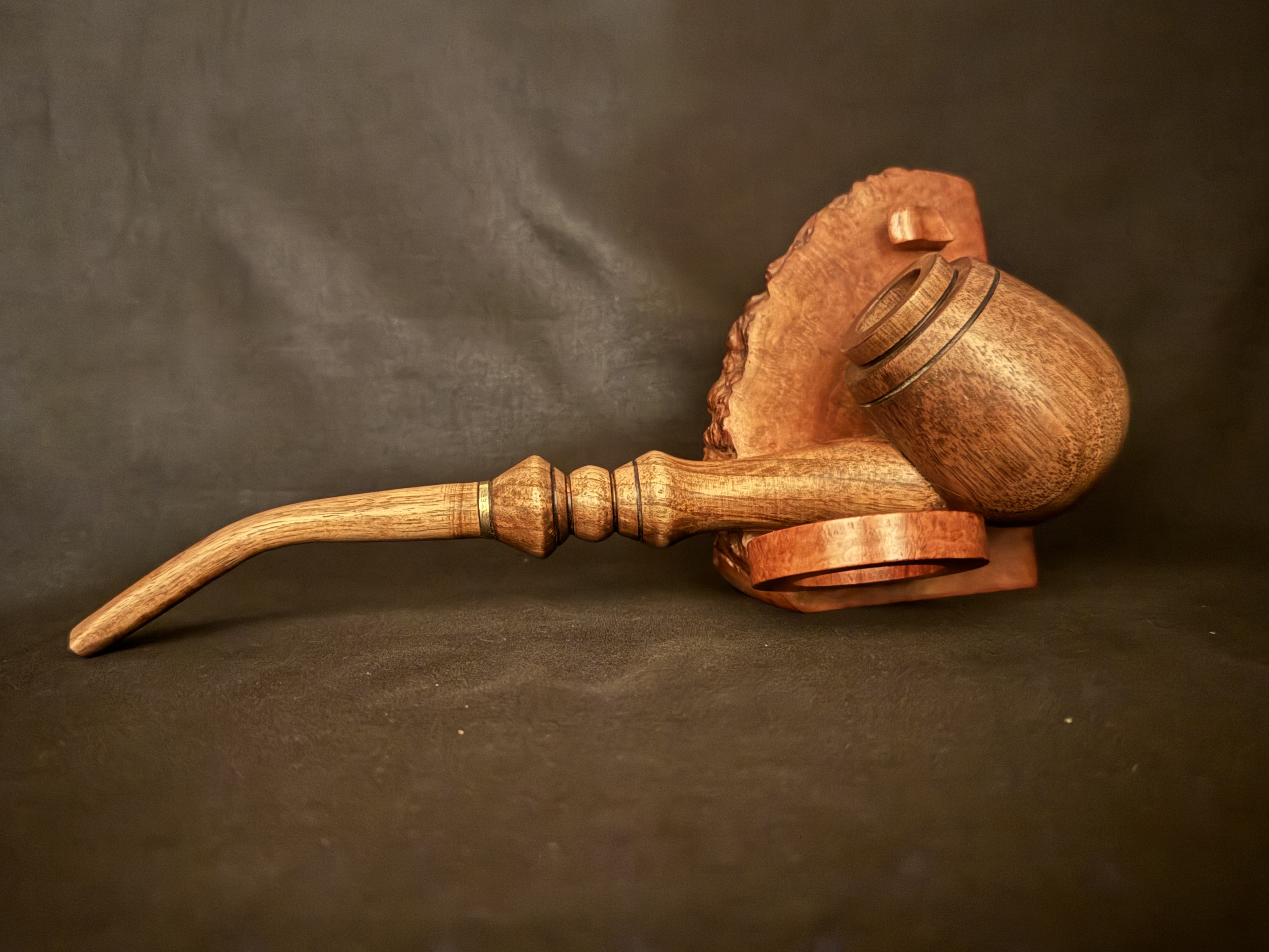 Natural Wood Churchwarden Estate Pipe 4