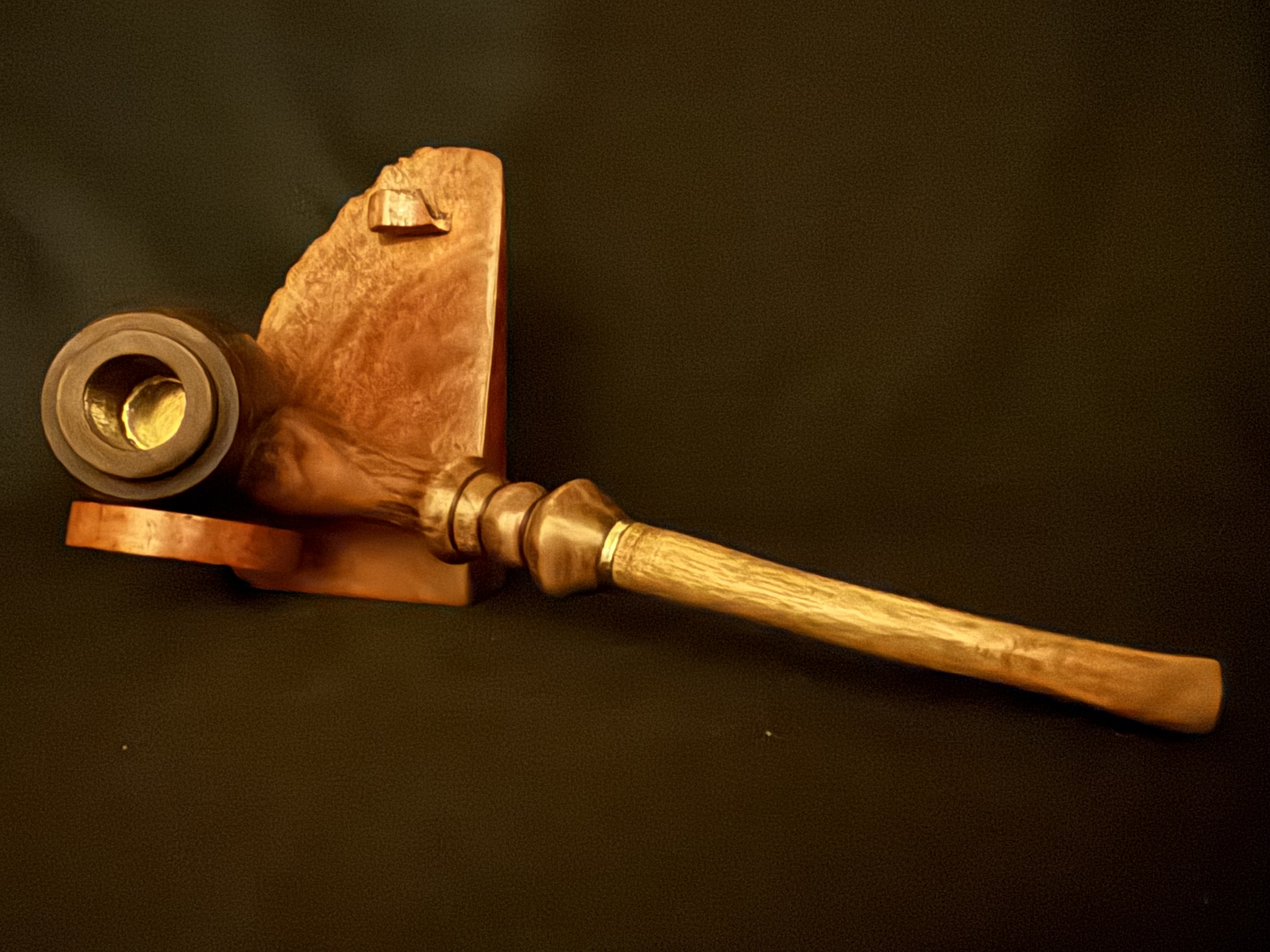 Natural Wood Churchwarden Estate Pipe 5