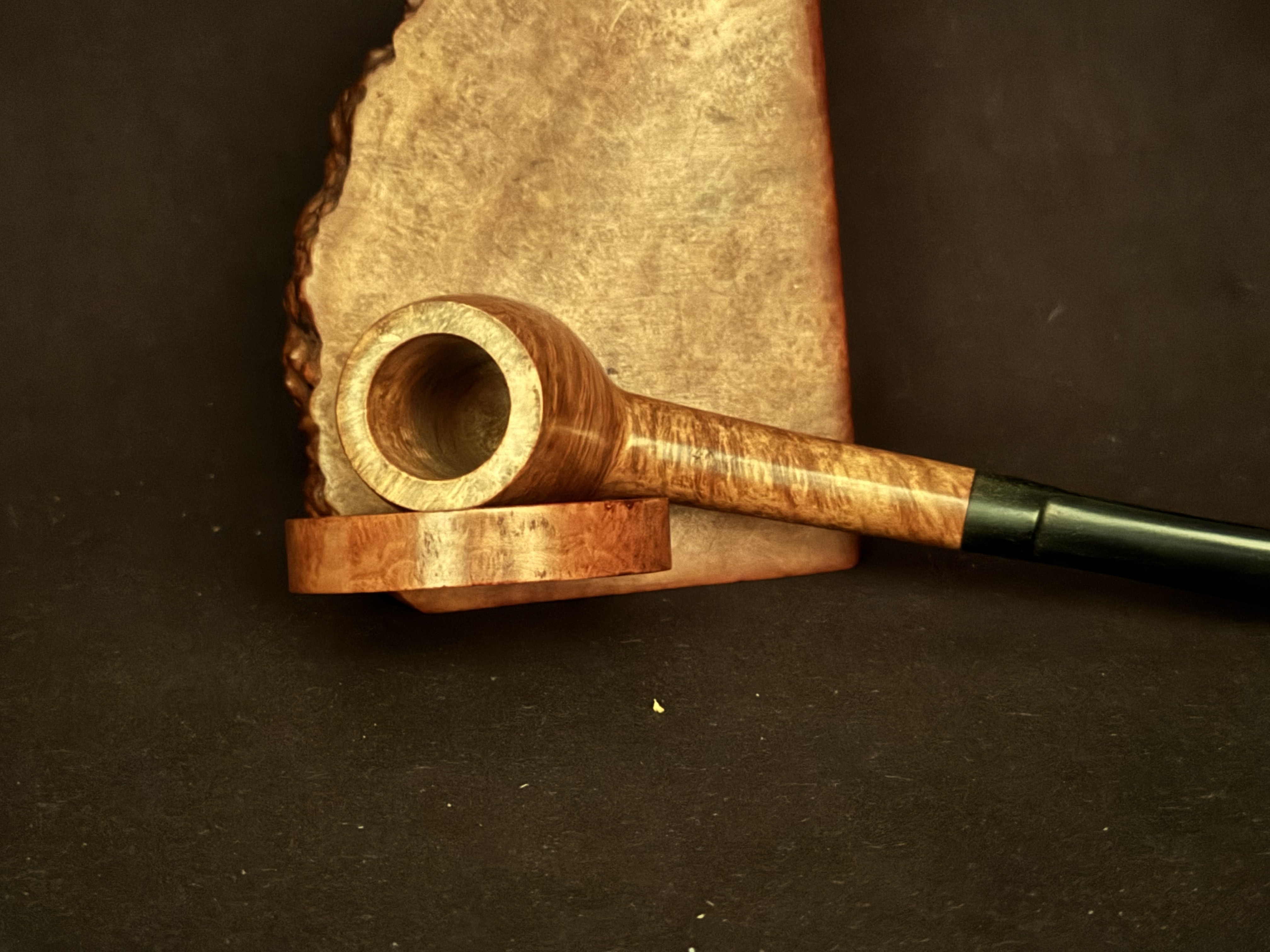 Zenith Special Radica Italiana Scorta 1955 Smooth Billiard Pencil Shank Pocket Pipe - Unsmoked Estate Pipe 5