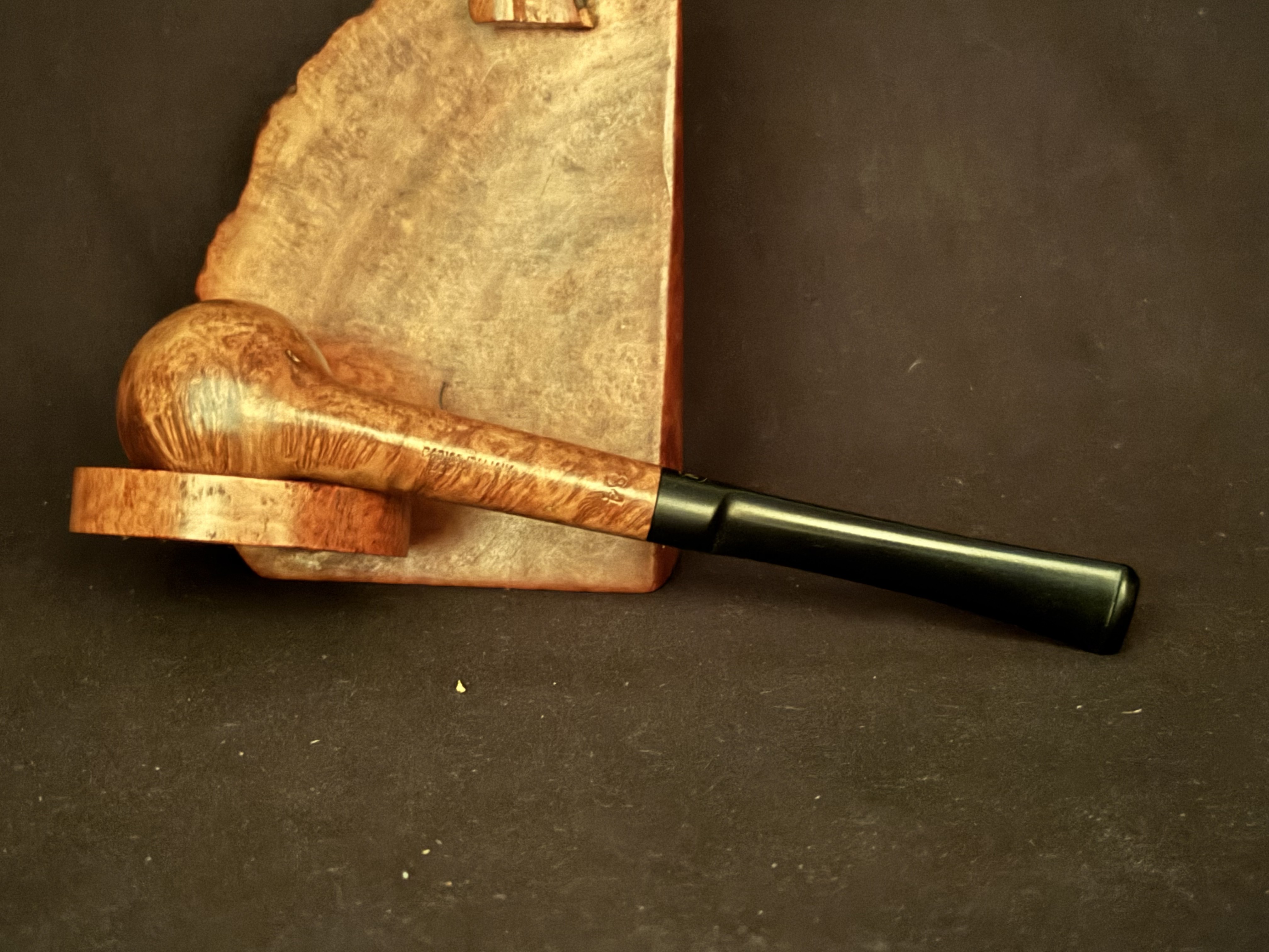 Zenith Special Radica Italiana Scorta 1955 Smooth Billiard Pencil Shank Pocket Pipe - Unsmoked Estate Pipe 6