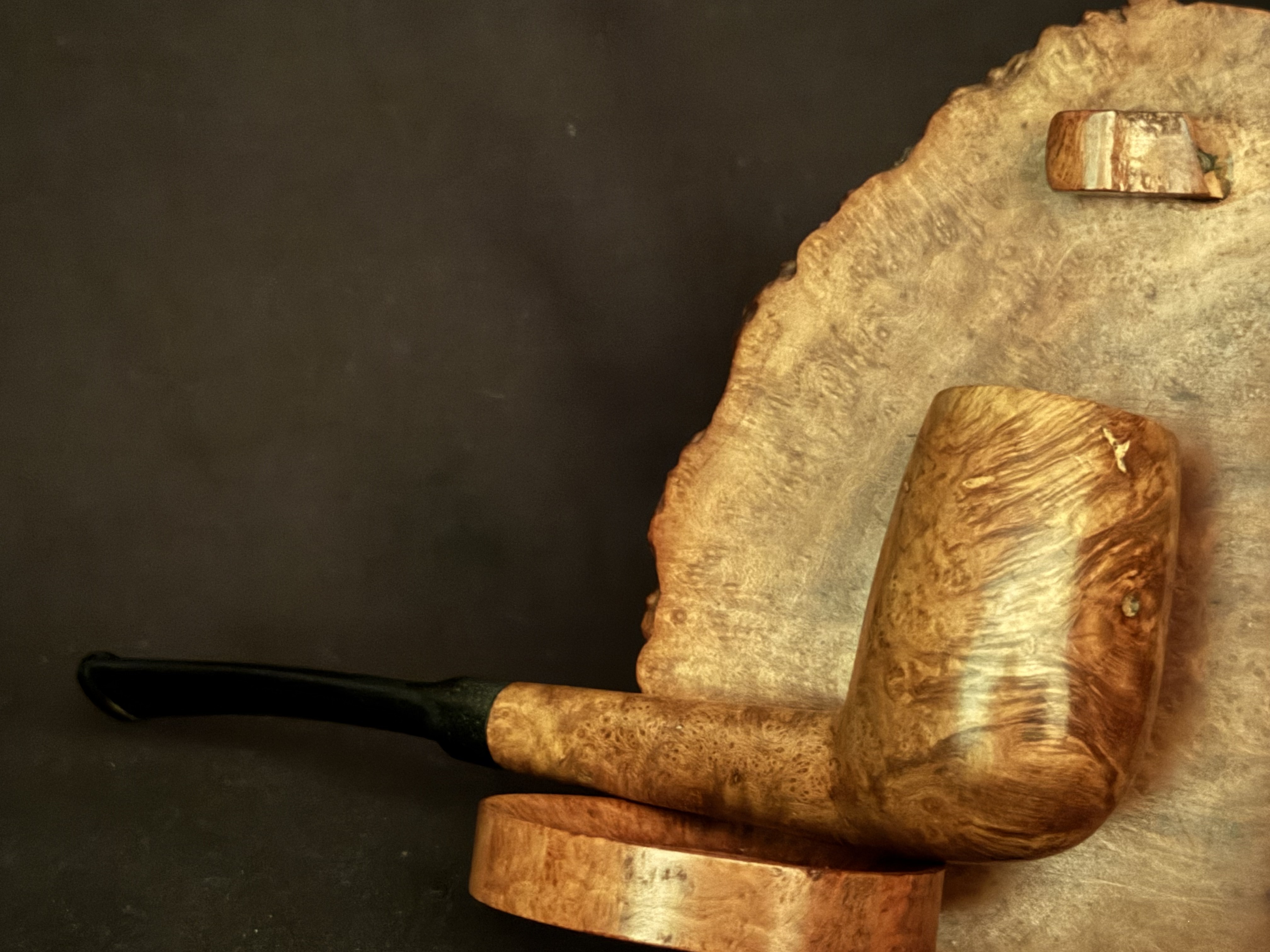 Zenith Special Radica Italiana Scorta 1955 Smooth Billiard Pencil Shank Pocket Pipe - Unsmoked Estate Pipe 8