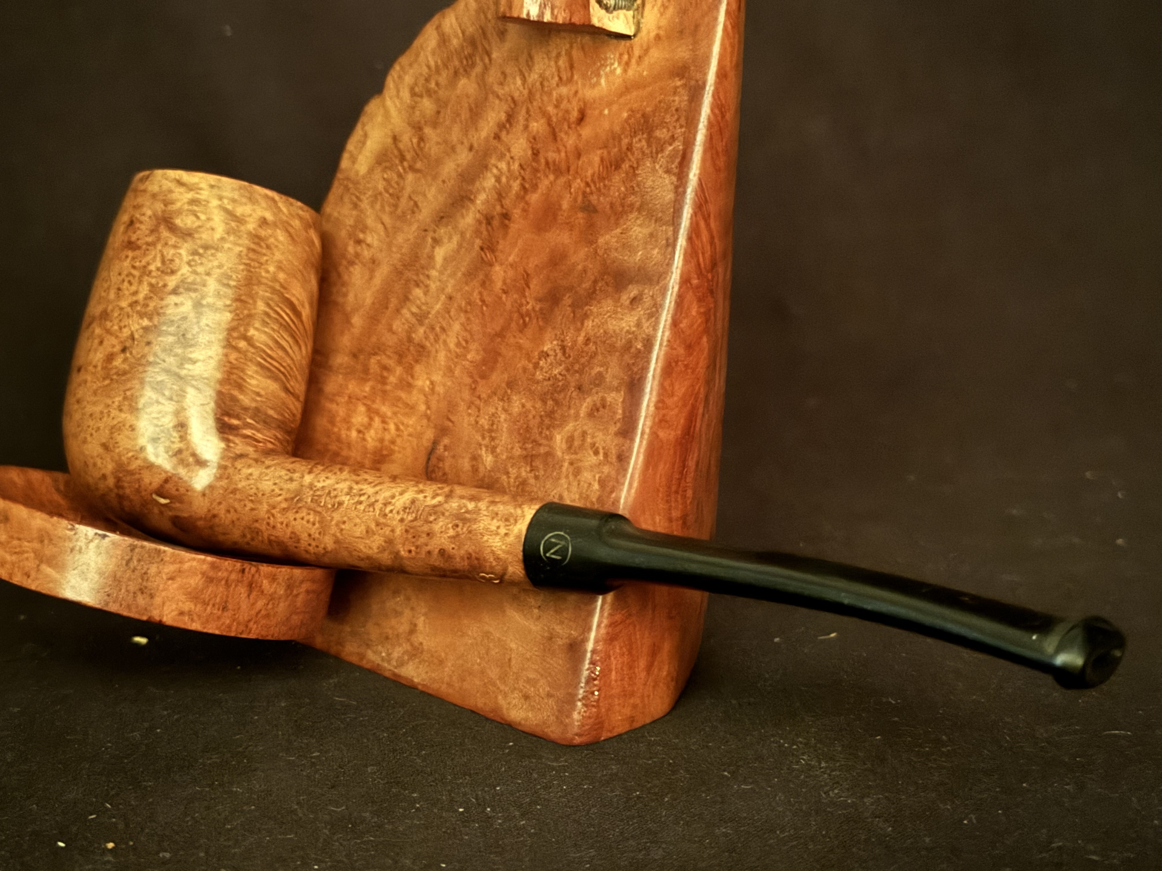 Zenith Special Radica Italiana Scorta 1955 Smooth Billiard Pencil Shank Pocket Pipe - Unsmoked Estate Pipe 9